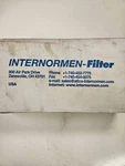 Internormen-filter Hydraulic Element 319787. Fixed Price $150.00.
