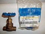Johnson Controls Shut Off Hand Valve 1/2" Tube Solder F-1000-99. Fixed Price $65.00.