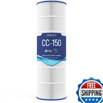 Grefilt CC150 Pool Filter Cartridge Compatible Pentair Clean Clear Replaces. Fixed Price $128.72.