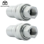 Heavy Duty 3/8 Hydraulic Quick Connect Coupler Npt Body Steel. Fixed Price $25.22.