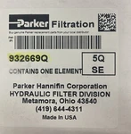 Parker Filter # 932669Q, 50P-1 5Q HF4 Style Element (viton). Fixed Price $60.00.