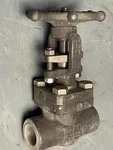 Rp&c 316 Stainless Steel Gate Valve 1" Fnpt Ports Bonney ES56A 800 Psi. Fixed Price $275.00.