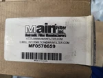 Main Filter MF0578659. Fixed Price $49.50.