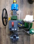 Fisher V300 Pneumatic Steel Flanged 2" Control Valve Wth DVC6000 Positionr. Fixed Price $3825.00.