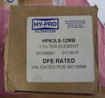 New Hy-pro Filtration HPK3L9-12MB Filter Element With 30 Days Warranty. Fixed Price $100.00.