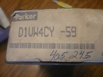 New Parker D1VW4CY-59 Valve. Fixed Price $232.85.