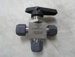 New Parker Mini 3-WAY Ball Valve 3000 Psig 100 207 Bar 38 C 6Z-MB6XPFA-SSP. Fixed Price $187.64.