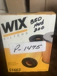 Nos Wix 51663 Spin-on Hydraulic Filter. Fixed Price $20.00.