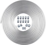 1/4 Od Brake Line, 25FT Alumal Tubing Kit With Fittings, Includes 16 Nuts, Wall. Fixed Price $18.93.
