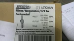 New Speedaire Filter/regulator 1/2" W/metal 4ZK96A. Fixed Price $100.00.