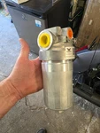 Hydraulic Pressure Filter Housing 3/4" Npt With High Indicator. Fixed Price $150.00.