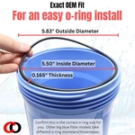 Replacement 151122 O-rings Compatible With Pentair Pentek Big Blue Water Fi.... Fixed Price $20.95.