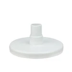 Northlight 6.25" Round White Swimming Pool Vacuum Plate With Hose Adapter. Fixed Price $10.49.