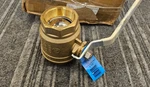 Nibco T-FP600A-LF 2-1/2" Lead Free Full Port Brass Two Piece Ball Valve. Fixed Price $186.99.