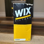 Wix 33091 Fuel Filter Spin-on Full Flow Cellulose New Sealed. Fixed Price $25.00.