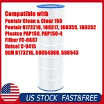PAP150 Pool Filter For Pentair Clean & Clear FC-0687,C-9415,CC150, Ccrp. Fixed Price $50.99.