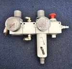 Camozzi MC104-V01TF: Filter Regulator Isolation Valve Soft Start Assembly. Fixed Price $64.37.