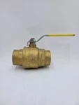 Pro Flo CW617N Ball Valve 2" 150WSP 600WOG Used Brass. Fixed Price $50.00.