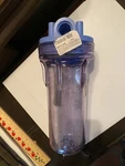 Pentair/pentek 150071-75 Filter HOUSING,12 5/8" H,5 1/4" Dia 53DP10. Fixed Price $25.00.