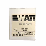 Parker Pneumatic Watts Relief Valve 0/100 300PSI Max #134-02. Fixed Price $34.99.