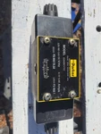 Parker D3W8CNYC Hydraulic Solenoid Valve 120V-AC 5000PSI. Fixed Price $450.00.