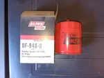 New Baldwin BF-948-D Spin-on Fuel Filter Box Of 5. Fixed Price $36.00.