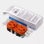 Lot Of 10 Eaton Arrow Hart IG5262RN 15A 125V Isolated Ground Duplex Receptacle. Fixed Price $59.99.