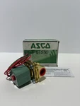 1/2 Asco Brass 8210G002 Solenoid Valve 120/60 2W Nc New In Box. Fixed Price $131.25.