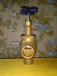 Nibco S-311-Y Bronze Angle Globe Valve, Class 125, 1-1/4" Solder, New. Fixed Price $60.00.