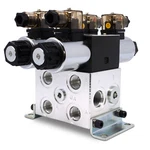 Electronic Hydraulic Double Acting Directional Control Valve, 2 Spool, 15 Gpm. Fixed Price $449.95.