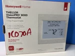 Honeywell TH8110R1008 Vision Pro 8000 Touch Screen Single Thermostat Sealed. Fixed Price $120.00.