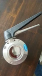 Parker 2" Stainless Steel Clamp Style Butterfly Valve W/ Handle. NBX6. Fixed Price $79.99.