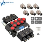Spool Solenoid 12V Dc Hydraulic Control Valve Double Acting 13 Gpm 3600 Psi. Fixed Price $293.65.