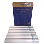 6 Pack Micron Sediment Water Filter Polypropylene Cartridge 20" X 2.5". Fixed Price $39.99.