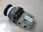 New Parker Compair 4N301-312 Push Button Way Valve 1/8" Ports P9306. Fixed Price $49.99.