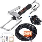 Boat Hydraulic Steering System Kit Marine Outboard 90HP. Fixed Price $327.99.