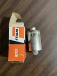 Fram Gasoline Filter G3727 W/box-box Has Damage. Fixed Price $21.75.