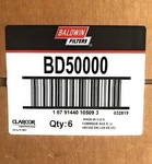 6/PACK Baldwin Filters BD50000 Spin-on M95 X 2.5MM Thread 11-25/32. Fixed Price $251.00.