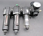 Imi Norgren F72G-2AN-AE1, F72C-2GD-AE0, F72V-2GN-ETC, C72S-D0094 Combo Regulator. Fixed Price $299.99.