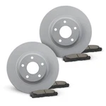Rear Geomet Brake Rotors + Pads For 2018-2023 Vw Atlas/cross Sport Audi Q3. Fixed Price $141.89.