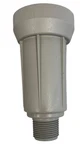 Teejet AA126 Grey Poly Strainer Bowl For 3/4", 1", & Series CP50493-PP. Fixed Price $17.50.