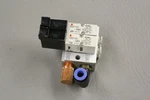 Smc VQD1151-5M0 Solenoid Valves And Manifold. Fixed Price $29.99.