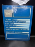 1992 Gmc Truck Light Forward Control Chassis Value Van Motorhome Service Manual. Fixed Price $99.99.