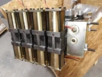 Parker 4 Spool Mobile Hydraulic Pilot Operated Valve With Relief 12V. Fixed Price $1479.00.