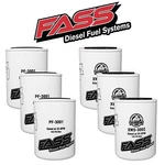 Fass (3) Fuel Filters & Water Separators For Titanium/signature Series Pumps. Fixed Price $196.85.