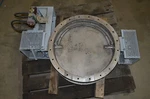 Precision Engineered Products 24" Hydraulic Butterfly Valve / Control & Solenoid. Fixed Price $1795.50.