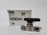 New Parker 4A-MB6XPFA-SSP 1/4" Stainless Steel Mini Ball Valve 3-WAY. Fixed Price $98.99.