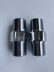 Lowrider Hydraulics 3/8" Male Npt Check Valve, Chrome, 5000 Psi, 2 Pcs, Durable. Fixed Price $24.99.