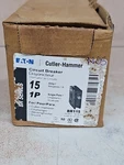 Box Of 10 New Old Stock Eaton Cutler Hammer BR115 Amp. Fixed Price $48.44.