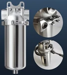 Stainless Steel Water Filter Purifier Fluid Filtration System For Home 10000L/H. Fixed Price $85.00.